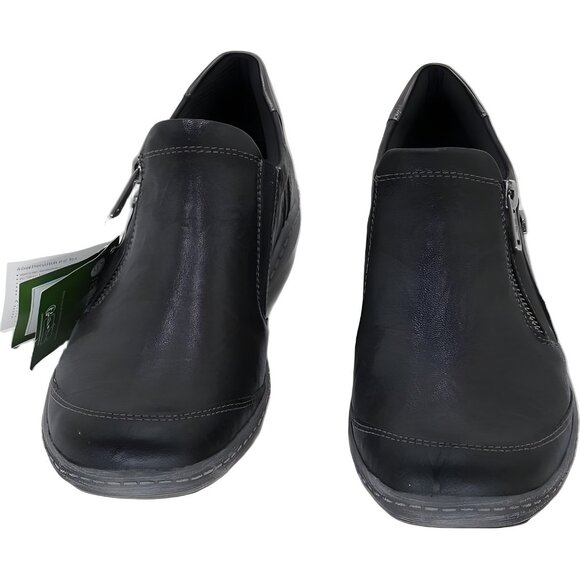 Remonte Rieker Liv 28 All-Weather Slip-On Shoe Black Zip US 7.5 EU 38 - Picture 5 of 6